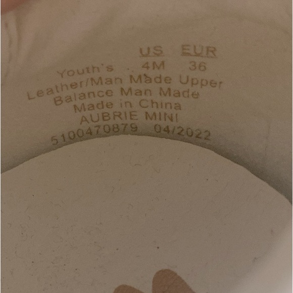 🩶Girls Sam Edelman Aubrie Day Sneaker Size 4 - Picture 14 of 14